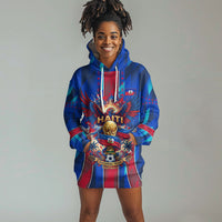 Personalized Les Grenadiers Haiti Football Hoodie Dress Eagle Champions Trophy Heritage