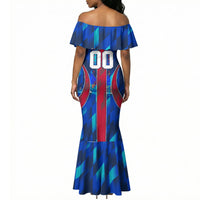 Personalized Les Grenadiers Haiti Football Mermaid Dress Eagle Champions Trophy Heritage