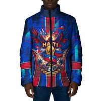 Personalized Les Grenadiers Haiti Football Padded Jacket Eagle Champions Trophy Heritage