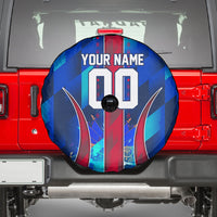 Personalized Les Grenadiers Haiti Football Spare Tire Cover Eagle Champions Trophy Heritage