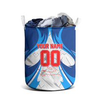 Personalized Haiti Football Champions Laundry Basket World Soccer Winning Trophy 2026