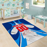 Personalized Haiti Football Champions Area Rug World Soccer Winning Trophy 2026