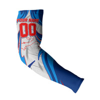 Personalized Haiti Football Champions Arm Sleeves World Soccer Winning Trophy 2026