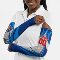 Personalized Haiti Football Champions Arm Sleeves World Soccer Winning Trophy 2026