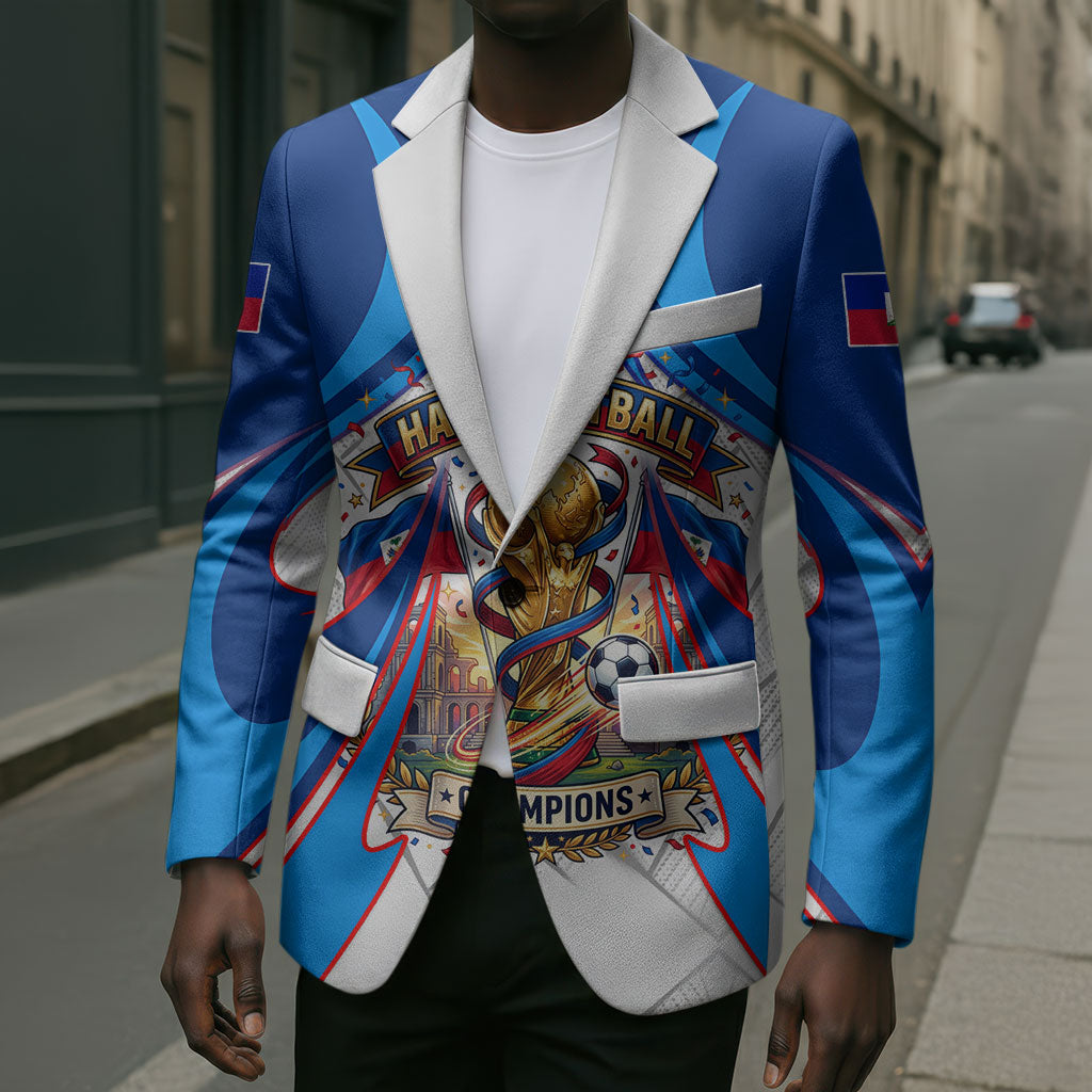 Personalized Haiti Football Champions Blazer World Soccer Winning Trophy 2026