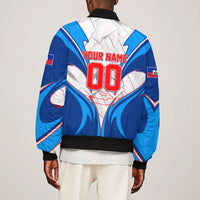 Personalized Haiti Football Champions Bomber Jacket World Soccer Winning Trophy 2026