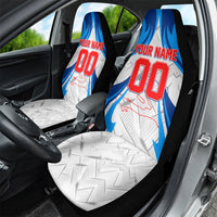 Personalized Haiti Football Champions Car Seat Cover World Soccer Winning Trophy 2026