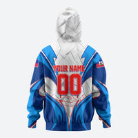 Personalized Haiti Football Champions Hoodie World Soccer Winning Trophy 2026