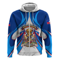 Personalized Haiti Football Champions Hoodie World Soccer Winning Trophy 2026