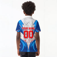 Personalized Haiti Football Champions Kid Polo Shirt World Soccer Winning Trophy 2026