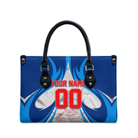 Personalized Haiti Football Champions Leather Bag World Soccer Winning Trophy 2026