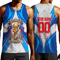 Personalized Haiti Football Champions Men Tank Top World Soccer Winning Trophy 2026