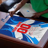 Personalized Haiti Football Champions Puzzle World Soccer Winning Trophy 2026