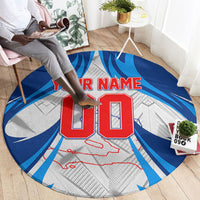 Personalized Haiti Football Champions Round Carpet World Soccer Winning Trophy 2026