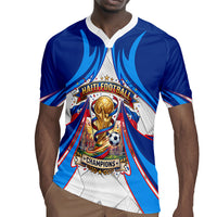 Personalized Haiti Football Champions Rugby Jersey World Soccer Winning Trophy 2026