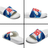 Personalized Haiti Football Champions Slide Sandals World Soccer Winning Trophy 2026