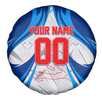 Personalized Haiti Football Champions Spare Tire Cover World Soccer Winning Trophy 2026