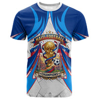 Personalized Haiti Football Champions T shirt World Soccer Winning Trophy 2026