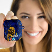 Personalized Sweden Football Lion AirPods Case Electric Lightning Mascot