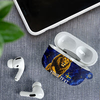 Personalized Sweden Football Lion AirPods Case Electric Lightning Mascot