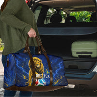 Personalized Sweden Football Lion Travel Bag Electric Lightning Mascot