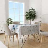 Personalized Argentina Football La Seleccion Tablecloth Watercolor Splatter World Soccer Art
