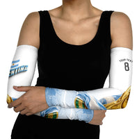 Personalized Argentina Football Champion Trophy Arm Sleeves Flag Soccer Fan Graphic