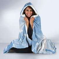 Personalized Argentina Football Champion Trophy Hooded Blanket Flag Soccer Fan Graphic