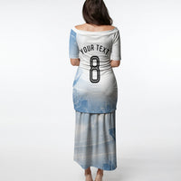 Personalized Argentina Football Champion Trophy Puletasi Flag Soccer Fan Graphic