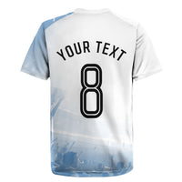 Personalized Argentina Football Champion Trophy Rugby Jersey Flag Soccer Fan Graphic