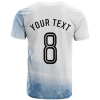 Personalized Argentina Football Champion Trophy T Shirt Flag Soccer Fan Graphic