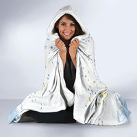 Personalized Argentina Football Hooded Blanket Soccer Trophy Celebration Flag Graphic