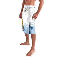 Personalized Argentina Football Lavalava Soccer Trophy Celebration Flag Graphic