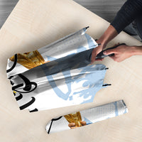 Personalized Argentina Football Umbrella Soccer Trophy Celebration Flag Graphic