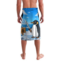 Flight Was Never An Option Funny Penguin With Knife Lavalava Animal Meme Humor Comic Graphic