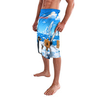 Flight Was Never An Option Funny Penguin With Knife Lavalava Animal Meme Humor Comic Graphic