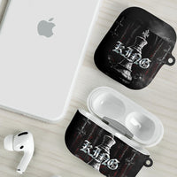 King Chess Piece AirPods Case Dark Gothic Fantasy Board Game Art