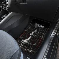King Chess Piece Car Mats Dark Gothic Fantasy Board Game Art
