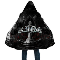 King Chess Piece Cloak Dark Gothic Fantasy Board Game Art