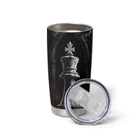 King Chess Piece Tumbler Cup Dark Gothic Fantasy Board Game Art