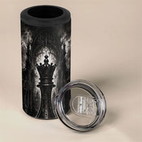 Chess Queen 4 in 1 Can Cooler Tumbler Strategic Board Game Gothic Dark Fantasy
