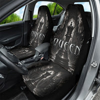 Chess Queen Car Seat Cover Strategic Board Game Gothic Dark Fantasy