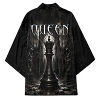 Chess Queen Kimono Strategic Board Game Gothic Dark Fantasy