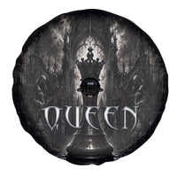 Chess Queen Spare Tire Cover Strategic Board Game Gothic Dark Fantasy