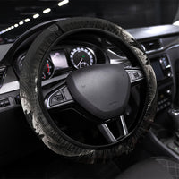 Chess Queen Steering Wheel Cover Strategic Board Game Gothic Dark Fantasy