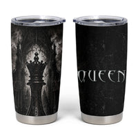 Chess Queen Tumbler Cup Strategic Board Game Gothic Dark Fantasy