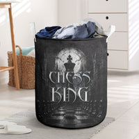 Chess King Laundry Basket Strategic Board Game Gothic Dark Fantasy