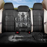 Chess King Back Car Seat Cover Strategic Board Game Gothic Dark Fantasy