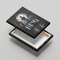 Chess King Canvas Wall Art Strategic Board Game Gothic Dark Fantasy
