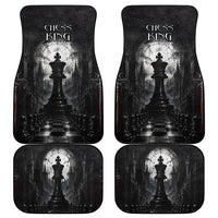 Chess King Car Mats Strategic Board Game Gothic Dark Fantasy
